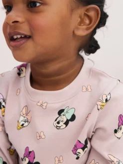 Rose/bleu/blanc - Pyjamas Minnie Mouse Se blottir 3 Pack (9mois-12ans)