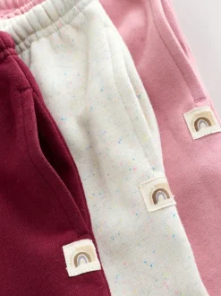 Rose/bordeaux/avoine - Lot 3 3 7ans)