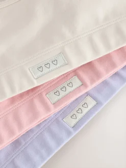 Rose/Crème - Haut court à bretelles douces (5-16ans)