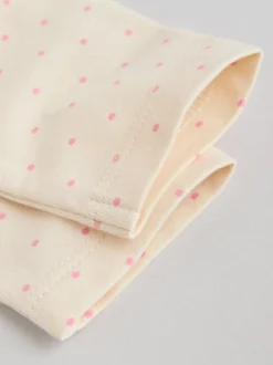 Rose/crème fleur - Ensemble Bébé Manches longues et Leggings 8 Pieces (0mois-2ans)