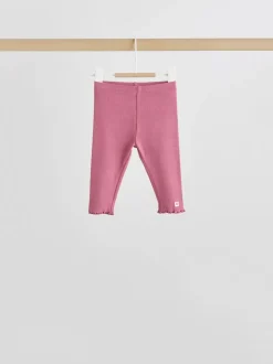 Rose/crème fleur - Ensemble Bébé Manches longues et Leggings 8 Pieces (0mois-2ans)