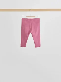 Rose/crème fleur - Ensemble Bébé Manches longues et Leggings 8 Pieces (0mois-2ans)
