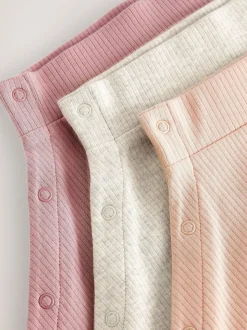 Rose/Gris - Lot de 3 Leggings Bébé pour dysplasie de la Hip (0-3ans)