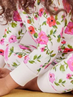 Rose/Noir - Lot de 3 pyjamas Snuggle (9mois-16ans)