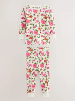 Rose/Noir - Lot de 3 pyjamas Snuggle (9mois-16ans)