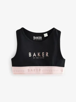 Rose/Noir/Blanc - Baker by Ted Baker Crop Tops 3