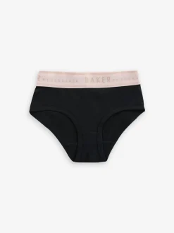 Rose/Noir/Blanc - Lot de 3 slips Baker by Ted Baker