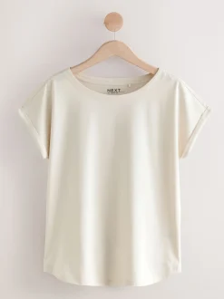 Rose/vert/blanc/jaune rayé/imprimé palmier - Lot de 5 T-shirts à mancherons