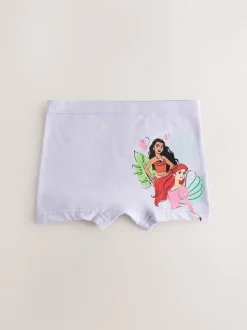 Rose/Violet - Disney Princesses Shorts Slips 5 Lot (2-12ans)