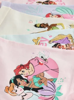 Rose/Violet - Disney Princesses Shorts Slips 5 Lot (2-12ans)