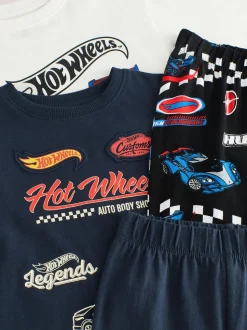 Roues chaudes multicolores - Lot de 2 pyjamas Snuggle sous licence (9mois -9ans)