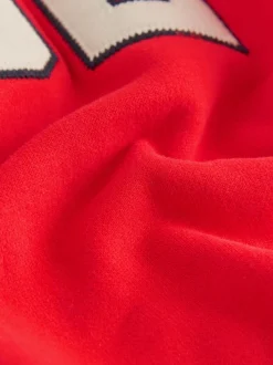 Rouge 1982 - Sweat imprimé All-over Col rond (3mois -7ans)