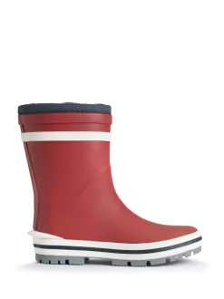 Rouge - Bottes en caoutchouc Start-Rite Big Little Puddle nouées