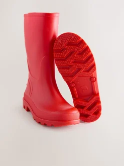 Rouge - Bottes en caoutchouc classiques