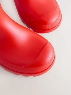 Rouge - Bottes en caoutchouc classiques