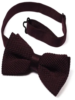 Rouge - Charles Tyrwhitt nœud papillon classique en maille prête à nouer