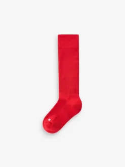 Rouge - Chaussettes de football