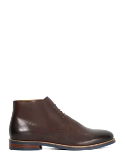 Rouge - Coupe classique - Dune London Millers Comfort Sole Chukka Bottes