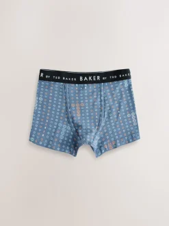 Rouge - Lot de 5 boxers Baker by Ted Baker garçon