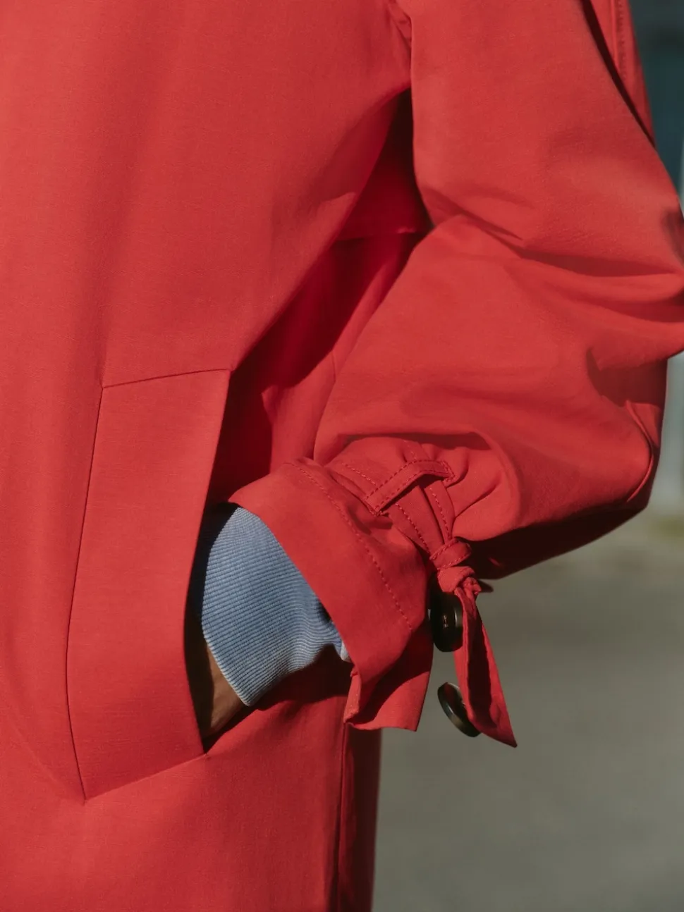 Rouge - Manteau Trench Dolly