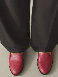 Rouge - Mocassins coupe basse Forever Comfort®