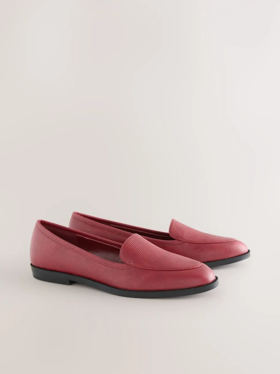 Rouge - Mocassins coupe basse Forever Comfort®