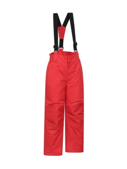 Rouge - Pantalon de neige Mountain Warehouse Raptor