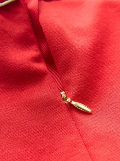 Rouge - Robe Baker by Ted Baker en point de Rome