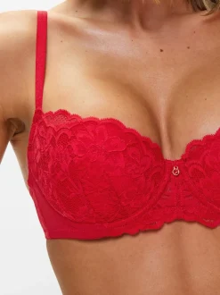 Rouge - Soutien-gorge Ann Summers sexy à armatures en dentelle