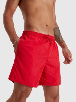 Rouge - Speedo Mens Essentiel Shorts de bain
