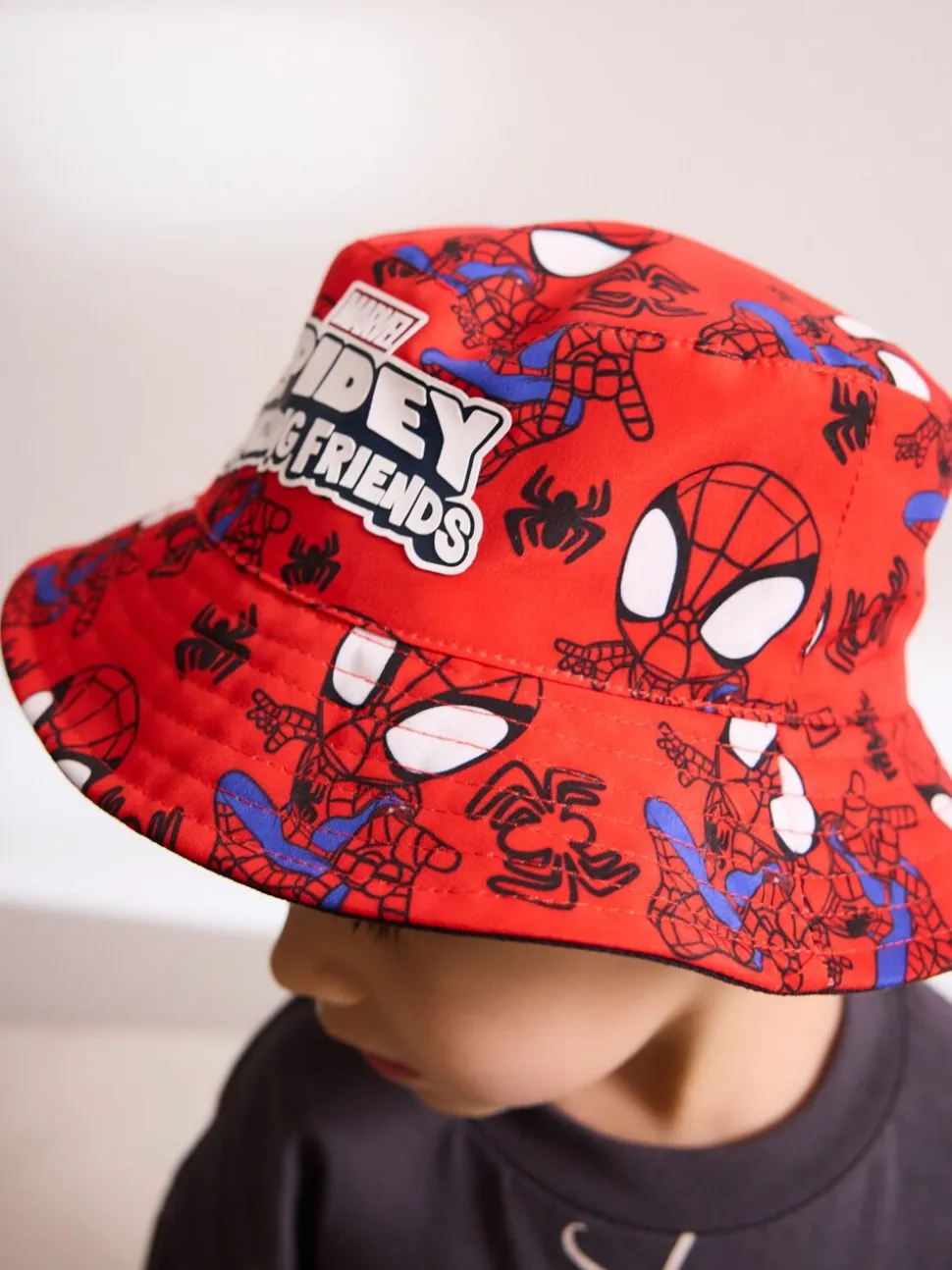 Rouge - Spidey Bucket Hat (1-10ans)