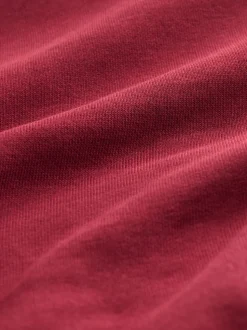 Rouge - Sweat à capuche color block (3-16 ans)