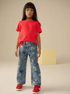 Rouge - T-shirt (3-16ans)