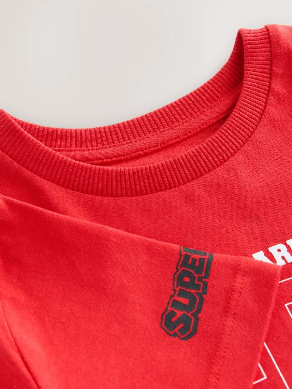 Rouge - T-shirt Mario Gaming (3-16ans)