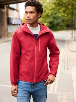 Rouge - Veste Anorak résistante à la douche