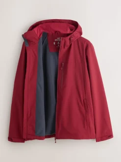 Rouge - Veste Anorak résistante à la douche