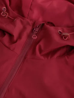 Rouge - Veste Anorak résistante à la douche