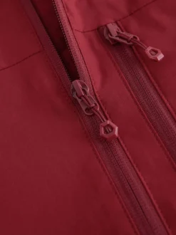 Rouge - Veste Anorak résistante à la douche