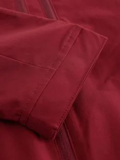 Rouge - Veste Anorak résistante à la douche