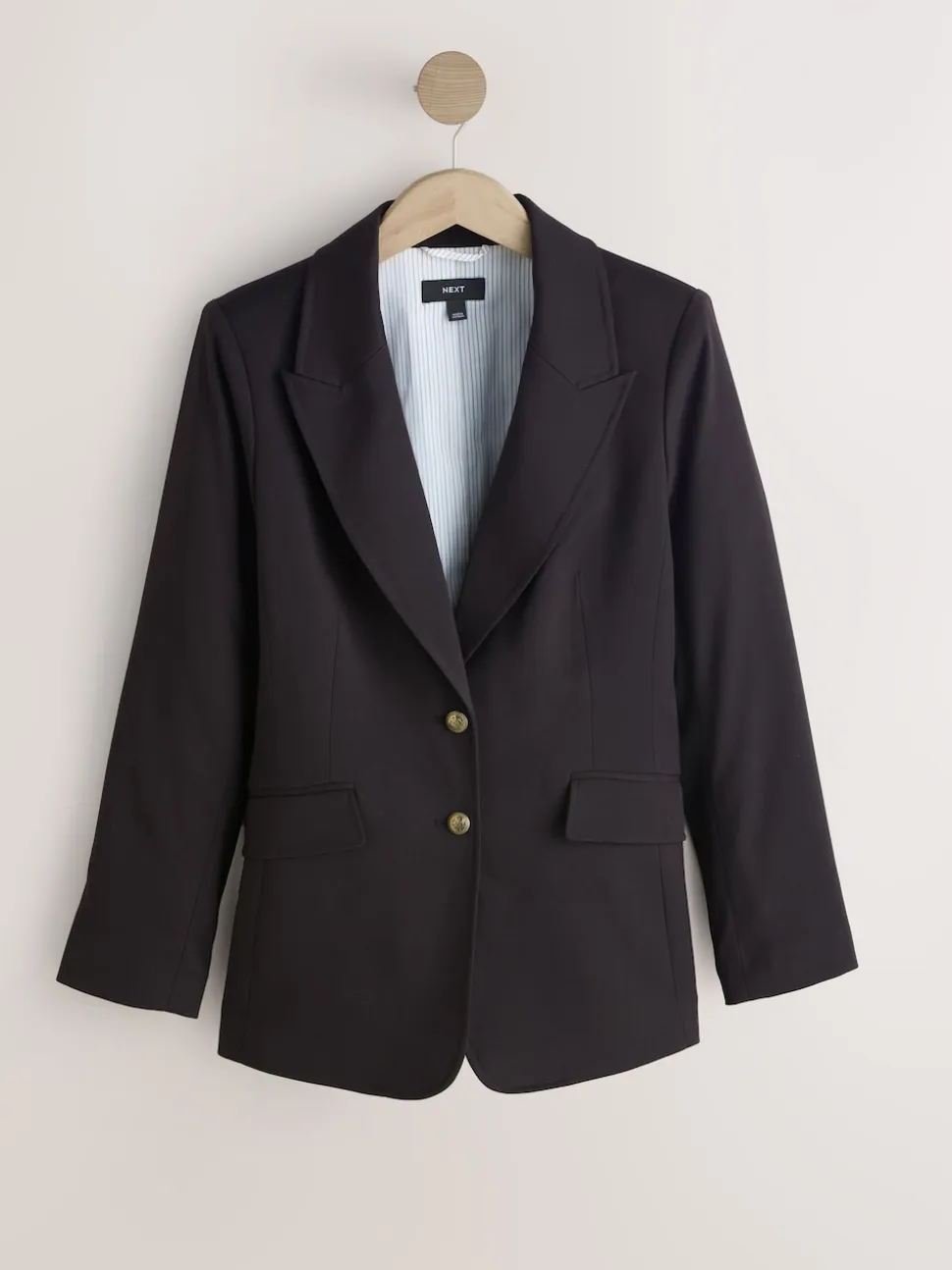 Rouge bordeaux - Blazer ajusté à simple boutonnage