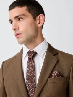 Rouge bordeaux - Cravates 2 Lot