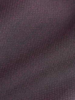 Rouge bordeaux - Gilet de costume de smoking