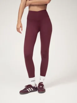 Rouge bordeaux - Legging OSIA taille Signature
