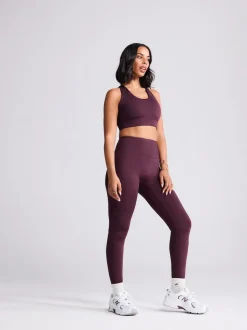 Rouge bordeaux - Soutien-gorge de sport Active Cross Back