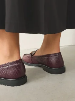 Rouge croco de baies - Mocassins à enfiler Forever Comfort®