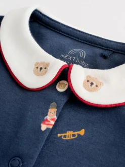 Rouge motif ours - Combinaisons de nuit pour bébé 3 Pack (0-2ans)