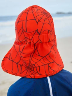 Rouge Spider-Man - Bonnet de bain Légionnaire (3mths-10yrs)