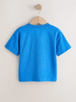 Rouge/bleu Londres - T-shirts imprimés graphiques à manches courtes Lot de 3 (3mois7ans)