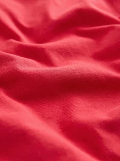 Rouge/bleu/marine/neutre - Lot de 4 t-shirts à manches courtes (3-16 ans)