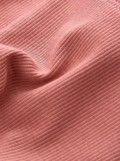 Rouille et rose - Leggings évasés à côtes (3-16ans)